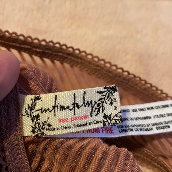 Free People Mesh Bikini - Mocha Combo - NWT - Picture 3 of 4